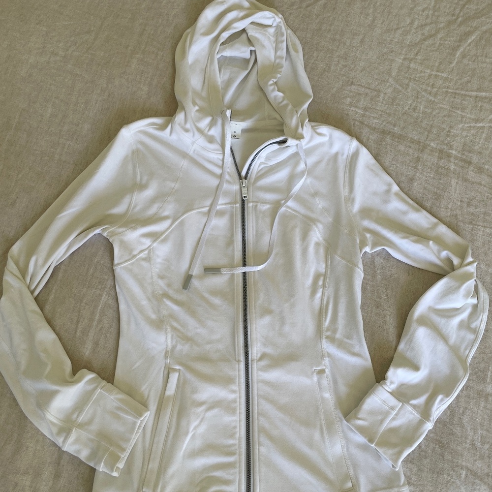 Lululemon Define Jacket Nulu in WHITE